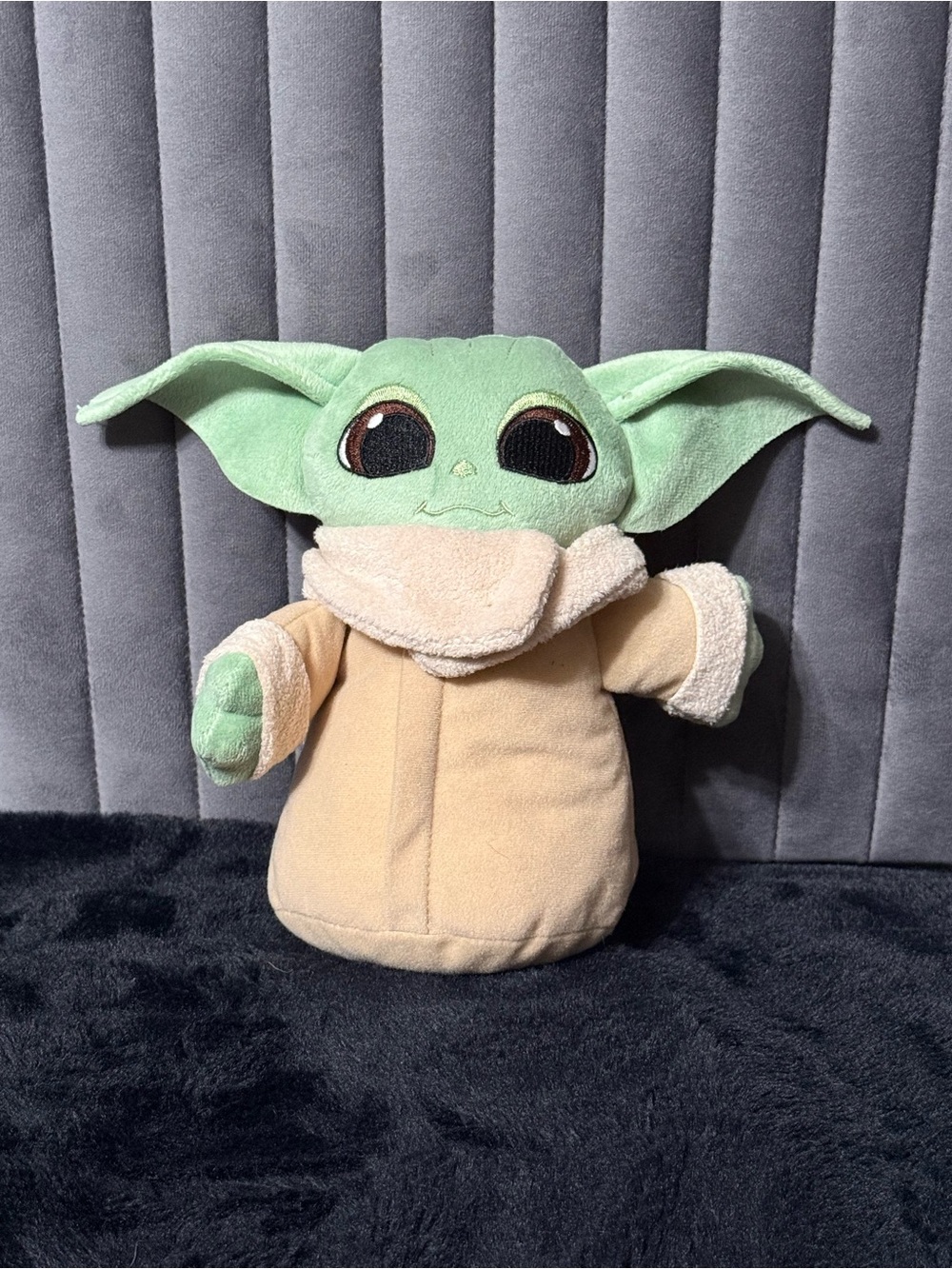 Disney Star Wars Grogu Baby Yoda Plush The Mandalorian Stuffed Toy Green Ears